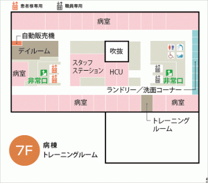 7Fフロアマップ